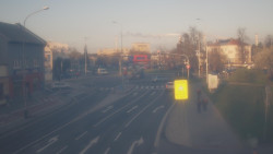 Křižovatka ulic Komenského a Velké Novosady