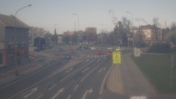 Křižovatka ulic Komenského a Velké Novosady