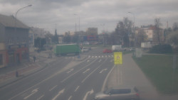 Křižovatka ulic Komenského a Velké Novosady