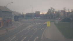 Křižovatka ulic Komenského a Velké Novosady