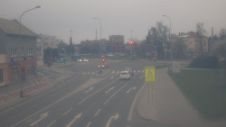 Křižovatka ulic Komenského a Velké Novosady