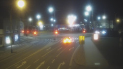 Křižovatka ulic Komenského a Velké Novosady