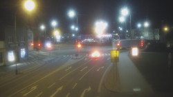 Křižovatka ulic Komenského a Velké Novosady