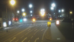 Křižovatka ulic Komenského a Velké Novosady