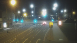 Křižovatka ulic Komenského a Velké Novosady