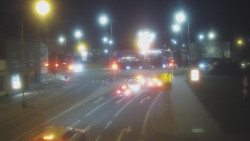 Křižovatka ulic Komenského a Velké Novosady