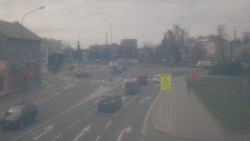 Křižovatka ulic Komenského a Velké Novosady