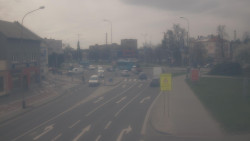 Křižovatka ulic Komenského a Velké Novosady