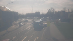 Křižovatka ulic Komenského a Velké Novosady