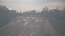 Křižovatka ulic Komenského a Velké Novosady