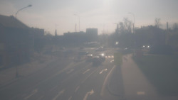 Křižovatka ulic Komenského a Velké Novosady