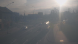 Křižovatka ulic Komenského a Velké Novosady