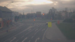 Křižovatka ulic Komenského a Velké Novosady