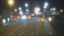 Křižovatka ulic Komenského a Velké Novosady