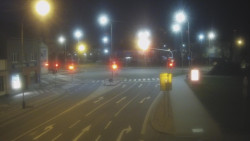 Křižovatka ulic Komenského a Velké Novosady