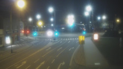 Křižovatka ulic Komenského a Velké Novosady