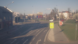 Křižovatka ulic Komenského a Velké Novosady