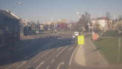 Křižovatka ulic Komenského a Velké Novosady