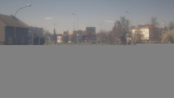 Křižovatka ulic Komenského a Velké Novosady