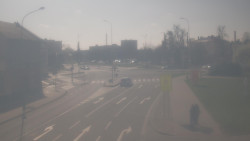 Křižovatka ulic Komenského a Velké Novosady