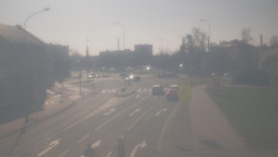 Křižovatka ulic Komenského a Velké Novosady