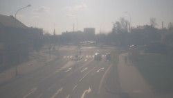 Křižovatka ulic Komenského a Velké Novosady