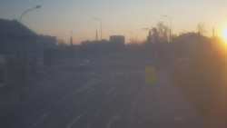 Křižovatka ulic Komenského a Velké Novosady