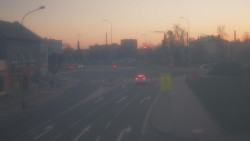 Křižovatka ulic Komenského a Velké Novosady