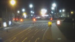 Křižovatka ulic Komenského a Velké Novosady