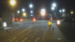 Křižovatka ulic Komenského a Velké Novosady