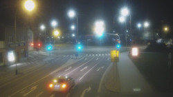 Křižovatka ulic Komenského a Velké Novosady