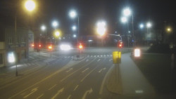 Křižovatka ulic Komenského a Velké Novosady