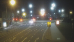 Křižovatka ulic Komenského a Velké Novosady