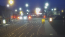 Křižovatka ulic Komenského a Velké Novosady