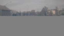 Křižovatka ulic Komenského a Velké Novosady