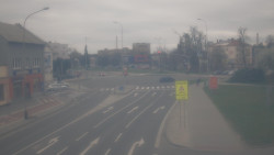 Křižovatka ulic Komenského a Velké Novosady