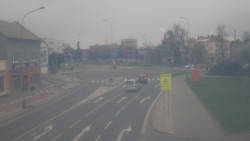 Křižovatka ulic Komenského a Velké Novosady