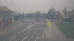 Křižovatka ulic Komenského a Velké Novosady