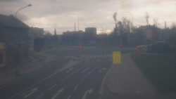 Křižovatka ulic Komenského a Velké Novosady