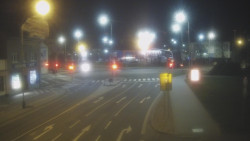 Křižovatka ulic Komenského a Velké Novosady