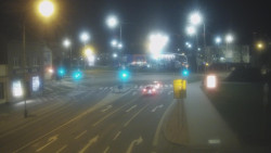 Křižovatka ulic Komenského a Velké Novosady