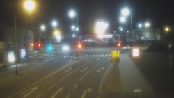 Křižovatka ulic Komenského a Velké Novosady