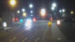 Křižovatka ulic Komenského a Velké Novosady