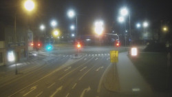 Křižovatka ulic Komenského a Velké Novosady