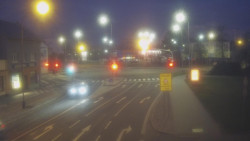 Křižovatka ulic Komenského a Velké Novosady