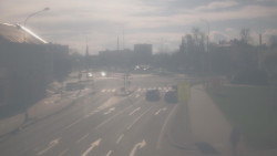 Křižovatka ulic Komenského a Velké Novosady