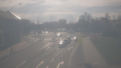 Křižovatka ulic Komenského a Velké Novosady