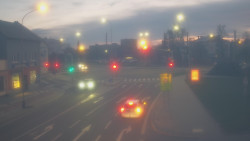 Křižovatka ulic Komenského a Velké Novosady