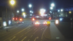 Křižovatka ulic Komenského a Velké Novosady