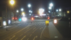 Křižovatka ulic Komenského a Velké Novosady